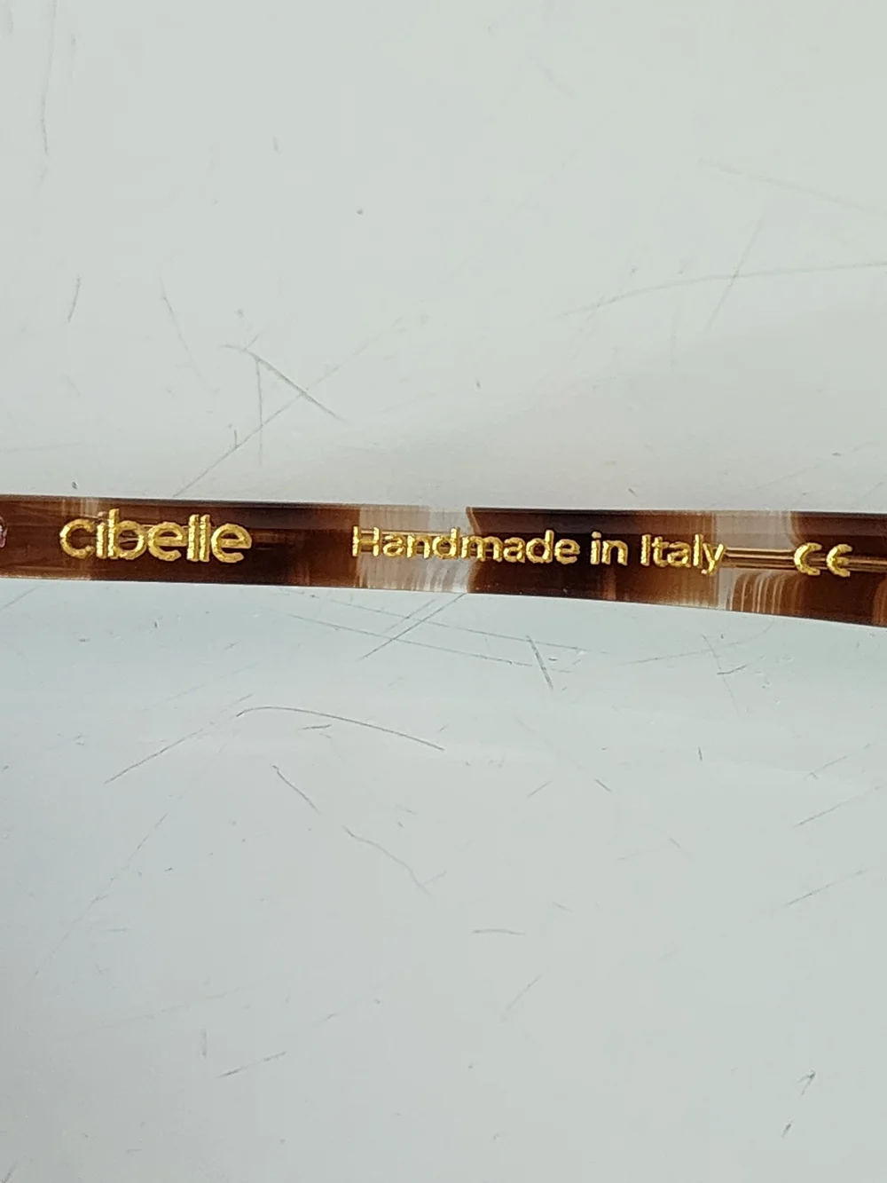 CIBELLE Cat‎ Eye Tortoiseshell Sunglasses Pink Gradient Lenses Handmade In Italy